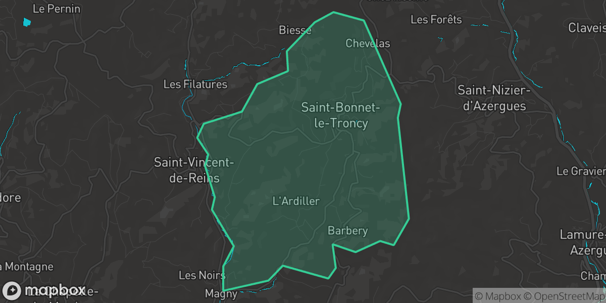 Saint-Bonnet-le-Troncy (Rhône / France)
