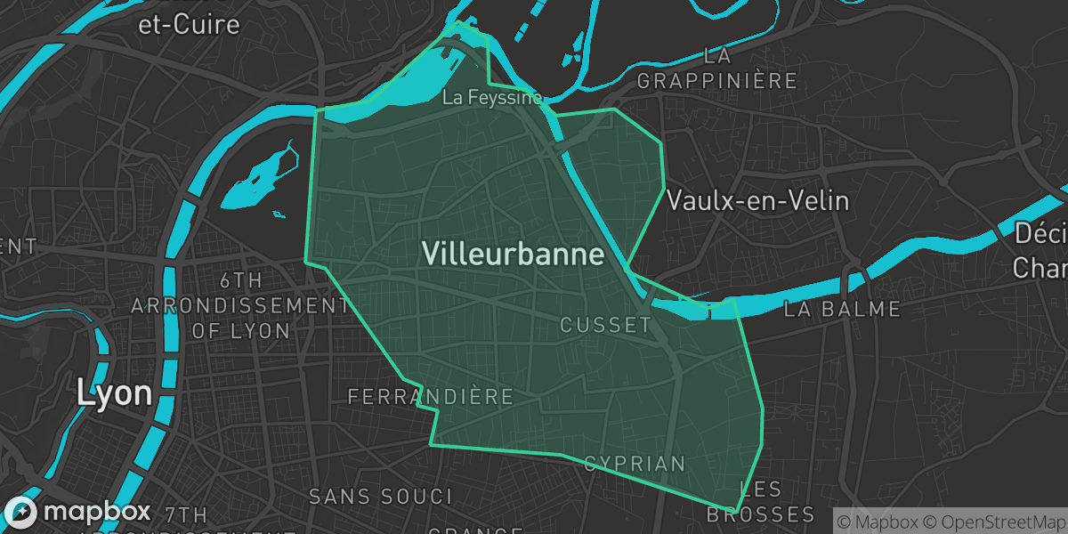 Villeurbanne (Métropole de Lyon / France)