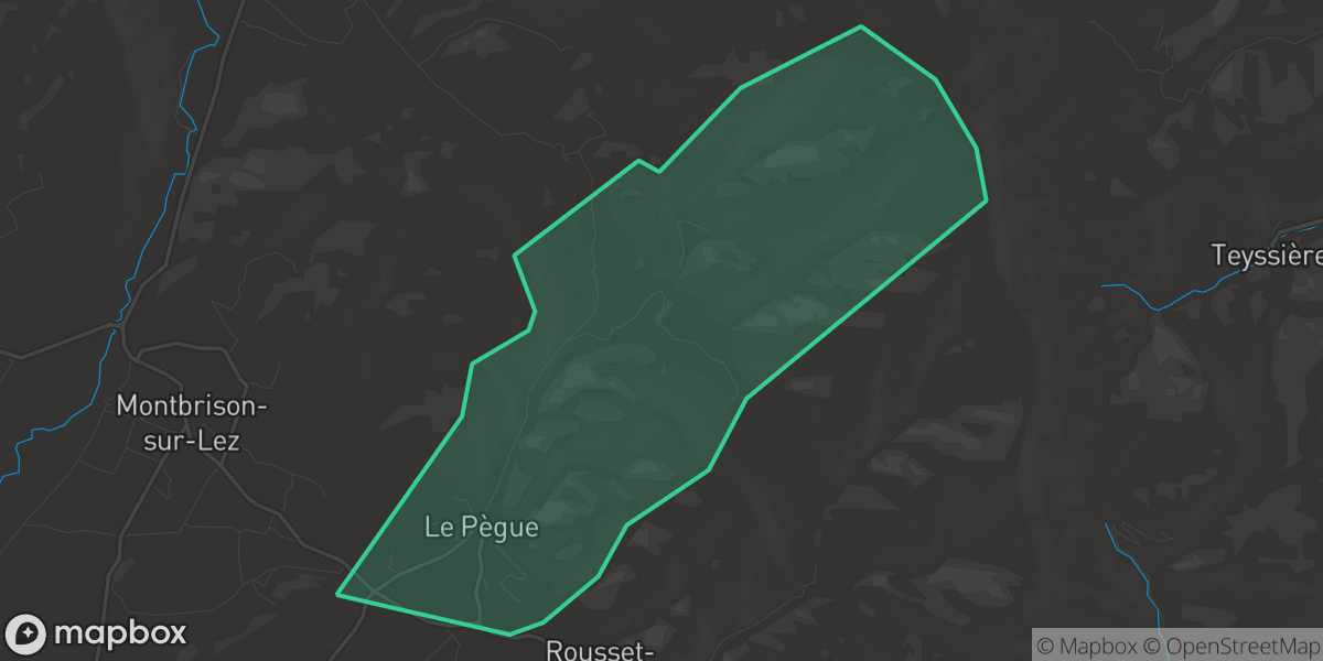 Le Pègue (Drôme / France)