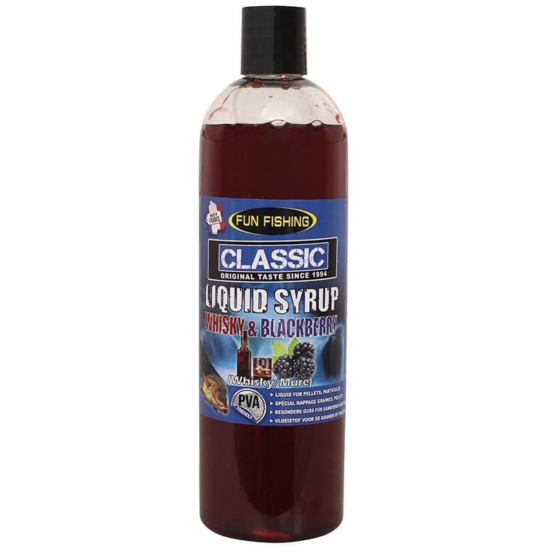 CLASSIC LIQUID SYRUP 500ML WHISKY BLACKBERRY