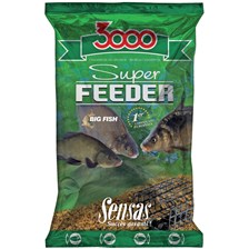 Baits & Additives Sensas 3000 SUPER FEEDER BIG FISH 1 KG