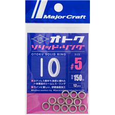 Tying Major Craft OTOKU SOLID RING TAILLE 4