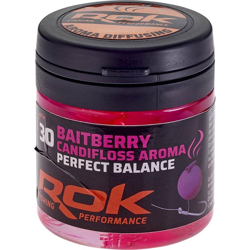 Baits & Additives Rok Fishing BAITBERRY PERFECT BALANCE BAIE ARTIFICIELLE + TREMPAGE ROSE