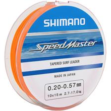 Leaders Shimano SPEEDMASTER TAPERED SURF LEADER CLEAR 18/100 50/100