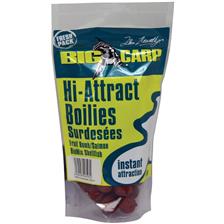 BOOSTED HI ATTRACT BOILIES TOPBAITS SURDOSEES FRUIT BOMB / SAUMON Ø 16MM 300G