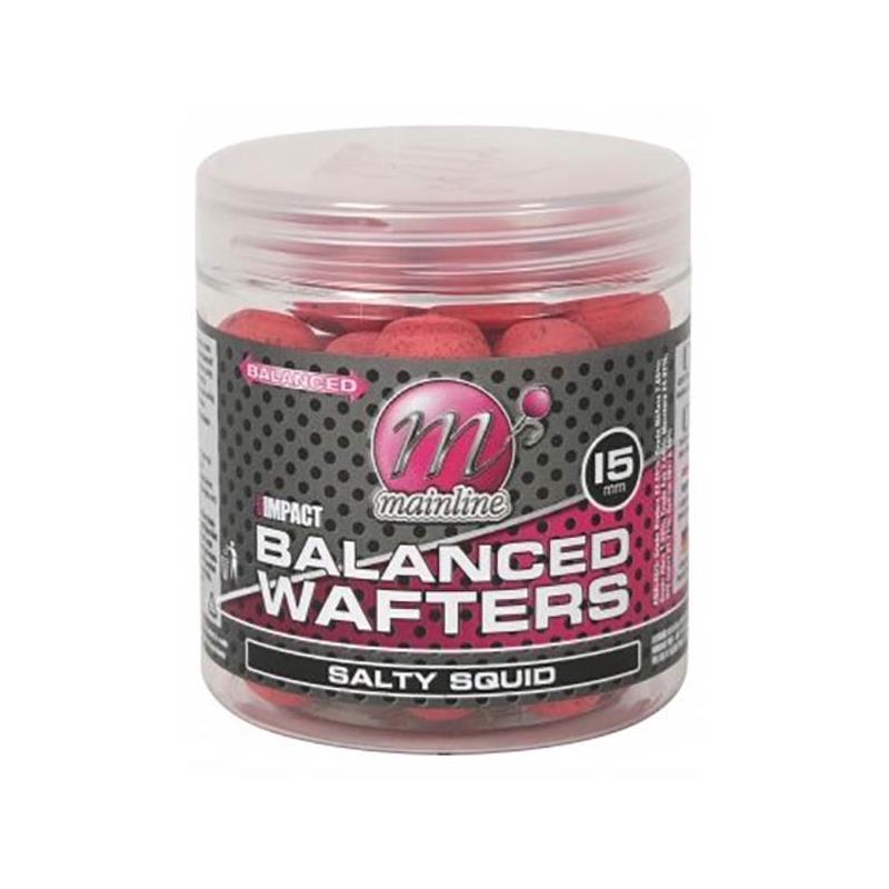 Appâts & Attractants Mainline Baits HIGH IMPACT BALANCED WAFTERS SALTY SQUID 15MM