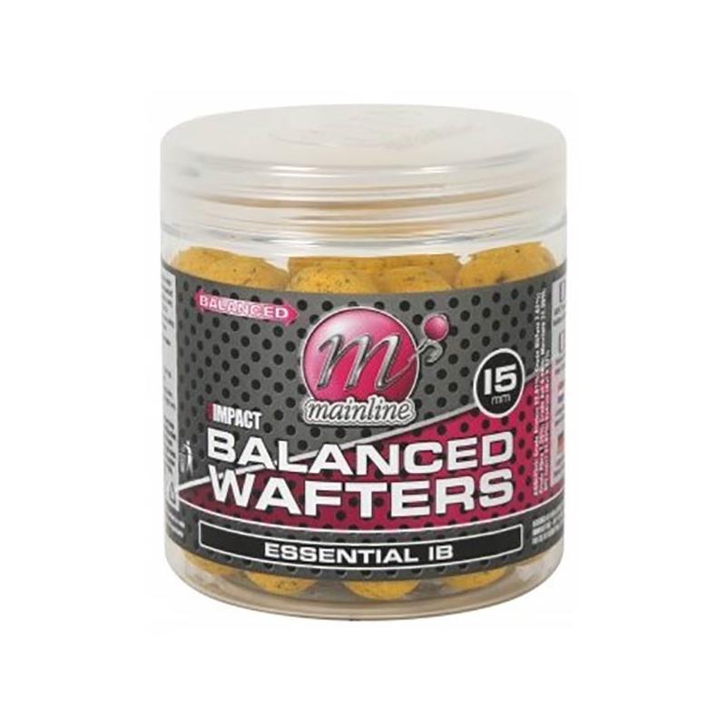 Baits & Additives Mainline Baits HIGH IMPACT BALANCED WAFTERS ESSENTIAL IB 15MM