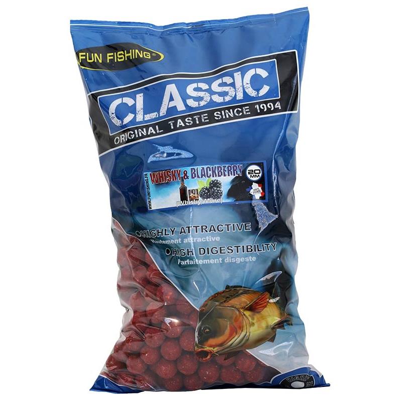 CLASSIC BOILIES WHISKY BLACKBERRY 4KG