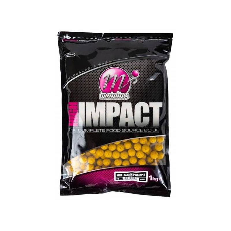 Baits & Additives Mainline Baits HIGH IMPACT BOUILLETTE H/L PINEAPPLE O20MM