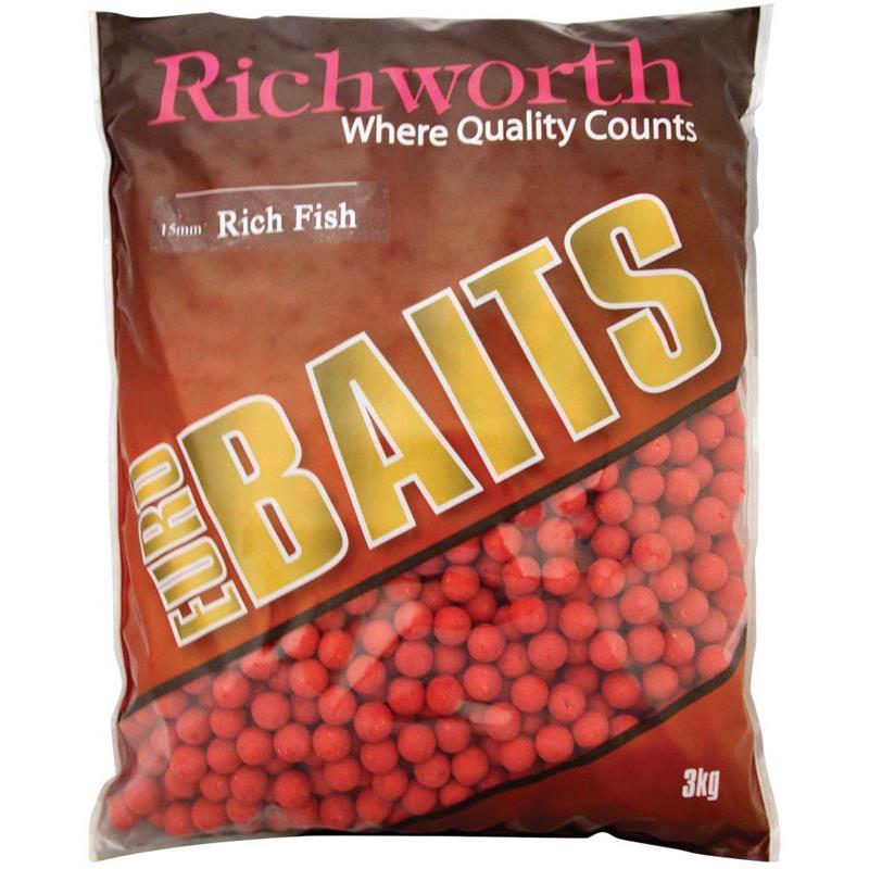 Baits & Additives Richworth EURO BOILIES 15MM RICH FISH