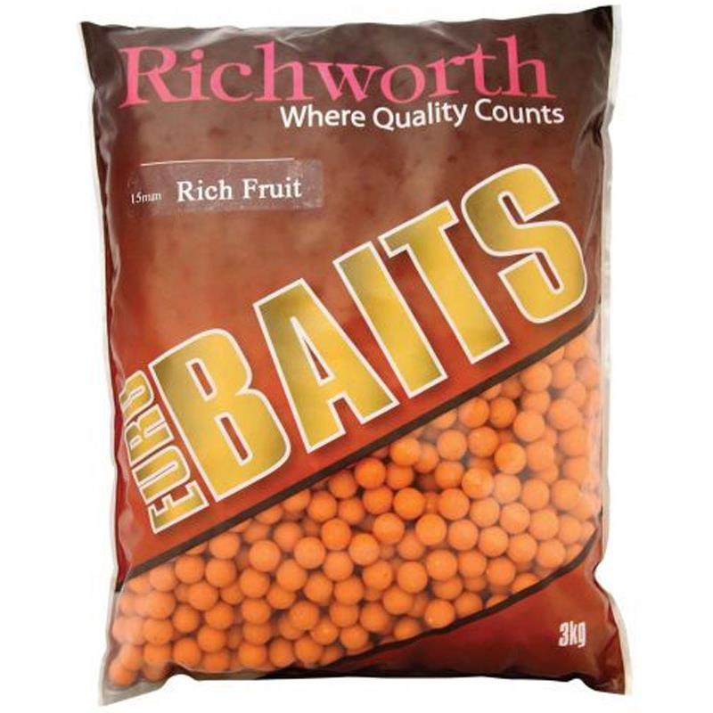 Baits & Additives Richworth EURO BOILIES 20MM RICH FRUIT