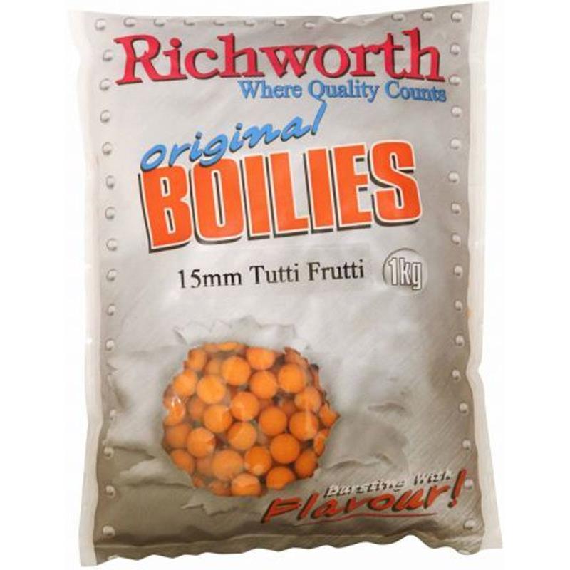 Baits & Additives Richworth ORIGINAL RANGE BOUILLETTE 5KG 20MM TUTTI FRUTTI