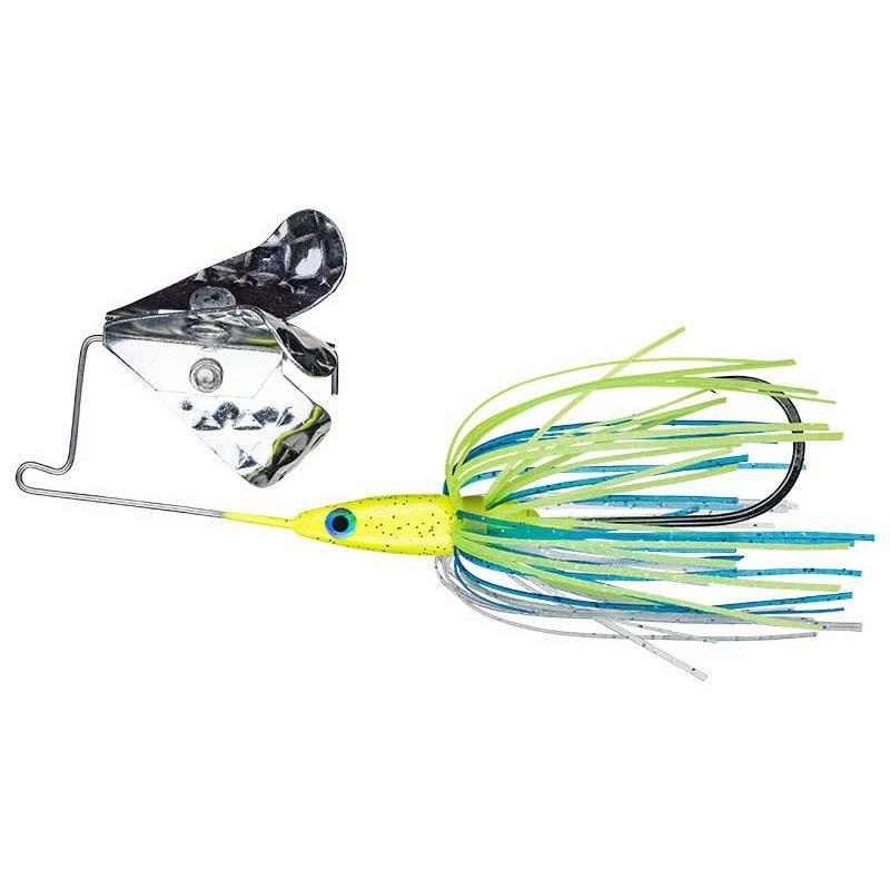 Lures Strike King TRI WING MINI BUZZ KING 10G CHARTREUSE BLUE