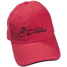 Apparel Ultimate Fishing CASQUETTE HOMME ROUGE CASQUFRED/BLK