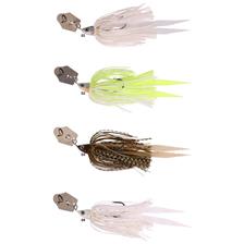 Lures Savage Gear CRAZY BLADE JIGS 14G HOLO WHITE GOLD SILVER