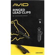 Montage Avid Carp RINGED LEAD CLIPS A0640002