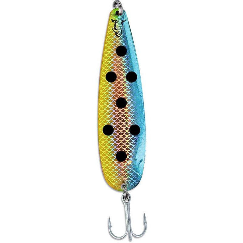 Lures Rhino TROLLING SPOONS 150MM 37 NATURAL COPPER BLUE DOLPHIN