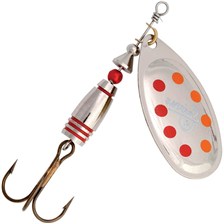Lures Suissex ULTRA ARGENT POINTS ROUGE N°2