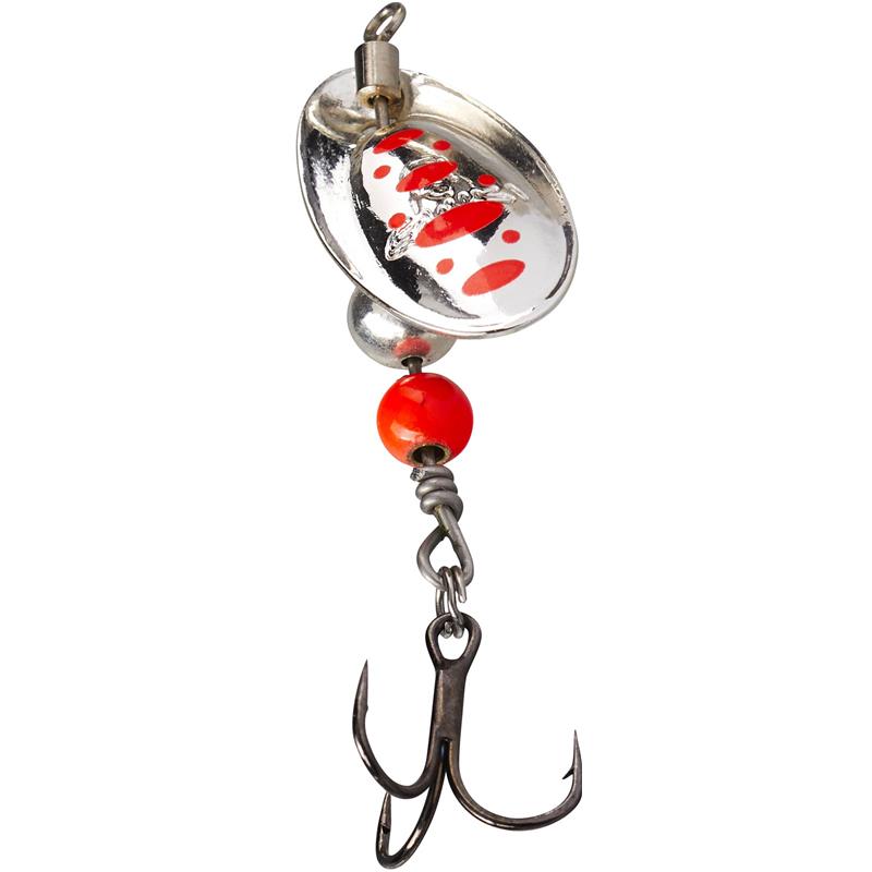 Lures Gunki DOTS SPOTTED 2H 3.80G FULL SILVER RED - FULL SILVER-RED