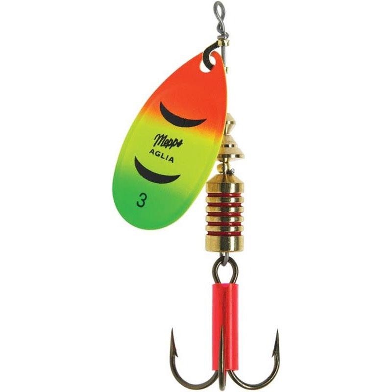 Lures Mepps AGLIA FLUO OR / TIGER N°3 - OR TIGER