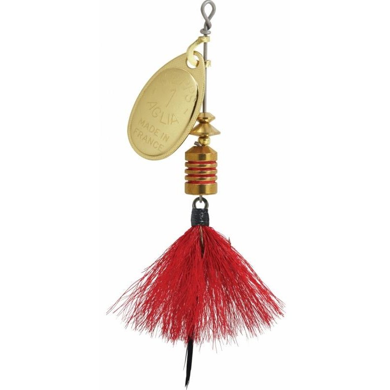 Lures Mepps AGLIA OR MOUCHE ROUGE N°1