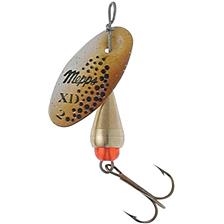 Lures Mepps XD TRI FLUO OR/BROWN N°2 - MARRON