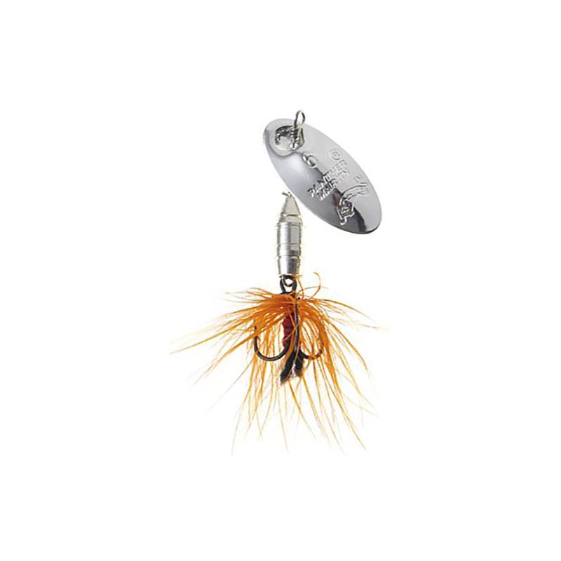 Lures Panther Martin DELUXE DRESSED FLY SILVER ORANGE N°1
