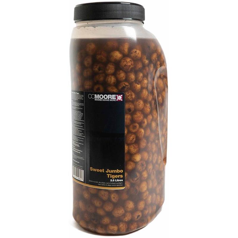 Appâts & Attractants CC Moore FRESH COOKED PARTICLES SWEET JUMBO TIGERS
