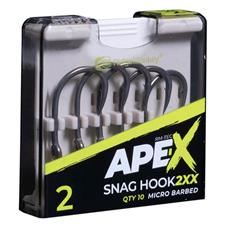Hooks Ridge Monkey RM TEC APE X SNAG HOOKS 2XX N°6