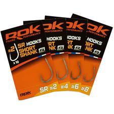 Hooks Rok Fishing SHORT SKANK R N°4