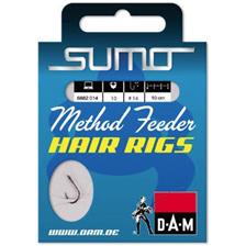Hooks D.A.M SUMO METHOD HAIR RIGS N°8 10 HAMEÇONS