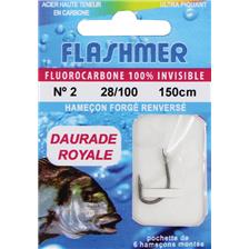 Hooks Flashmer FLUORO DAURADE ROYALE N°1
