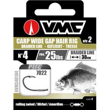 Montage VMC 7022 CARP WIDE GAP HAIR RIG N°8 30CM