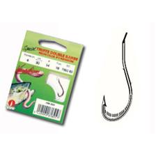 Hooks Water Queen HAMECON MONTE TRUITE DOUBLE BARBE N° 8 14/100