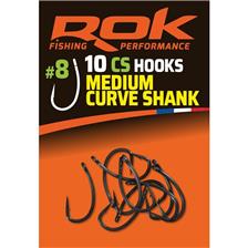 Hooks Rok Fishing CS MEDIUM CURVE SHANK N°4