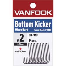 Hooks Vanfook BOTTOM KICKER MICRO BARB BK 31F N°6
