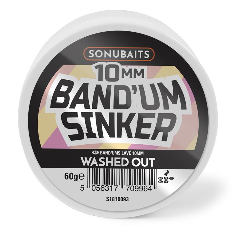 BAND'UM SINKERS 10MM WASHED OUT