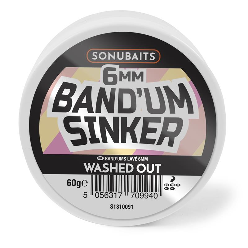 BAND'UM SINKERS 6MM WASHED OUT
