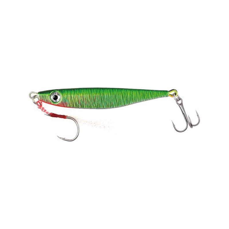 Lures Scratch Tackle JIG FRY 14G ABLETTE DOS VERT