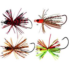 HEAD JIG JOINTED 14G RED BLACK
