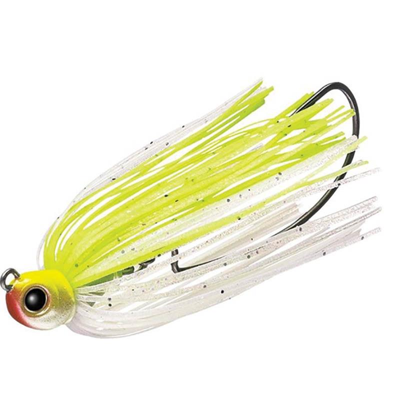 Leurres Ever Green SWIMMMING TROOPER 14G WHITE CHARTREUSE
