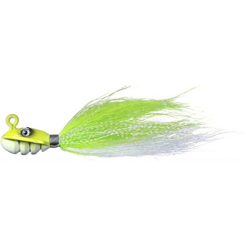 SWIMMING BUCKTAIL 21G CHARTREUSE PEARL