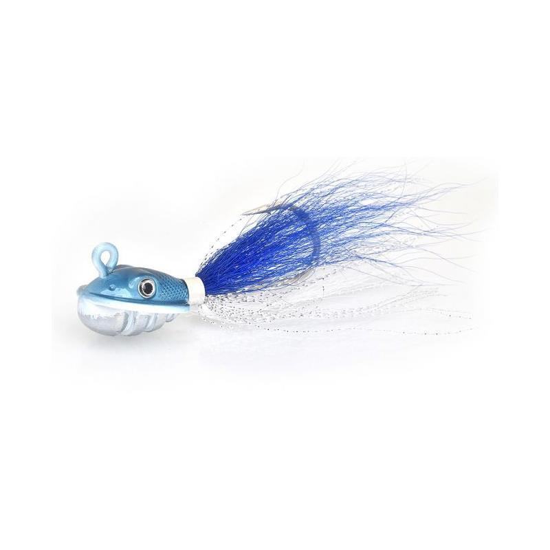 SWIMMING BUCKTAIL 21G BLUE SILVER