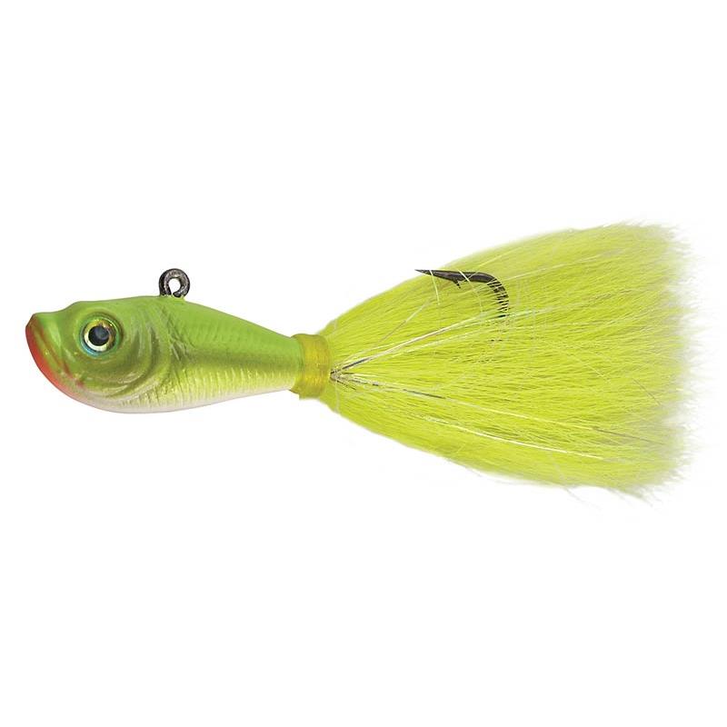 Lures Spro BUCKTAIL JIG CRAZY CHARTREUSE 28G