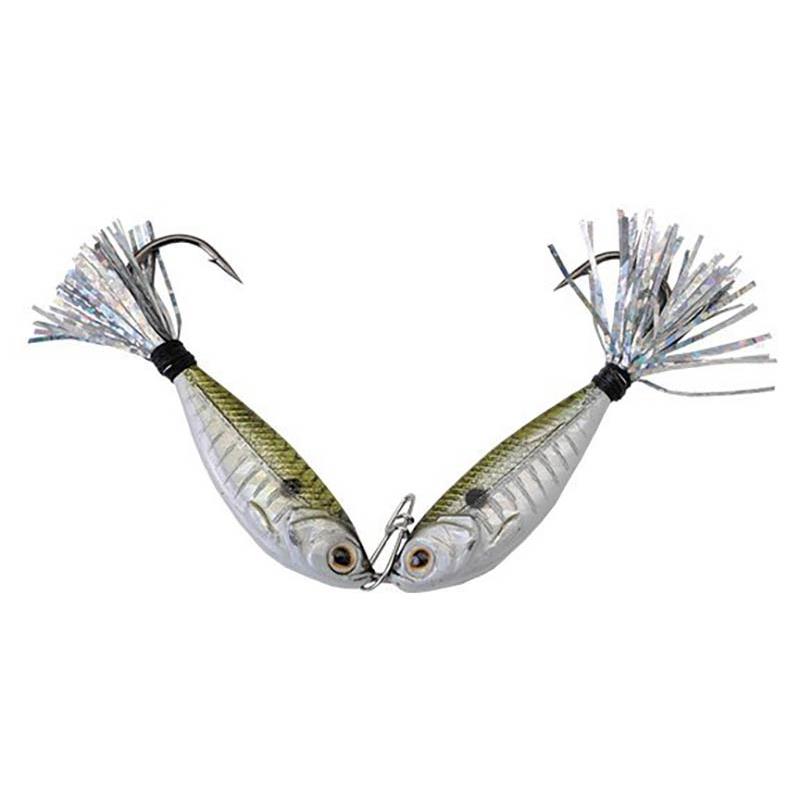 Lures Up'N'Down ROTA SHAD 14G GREEN BACK SILVER TAIL - GREEN BACK - SILVER TAIL