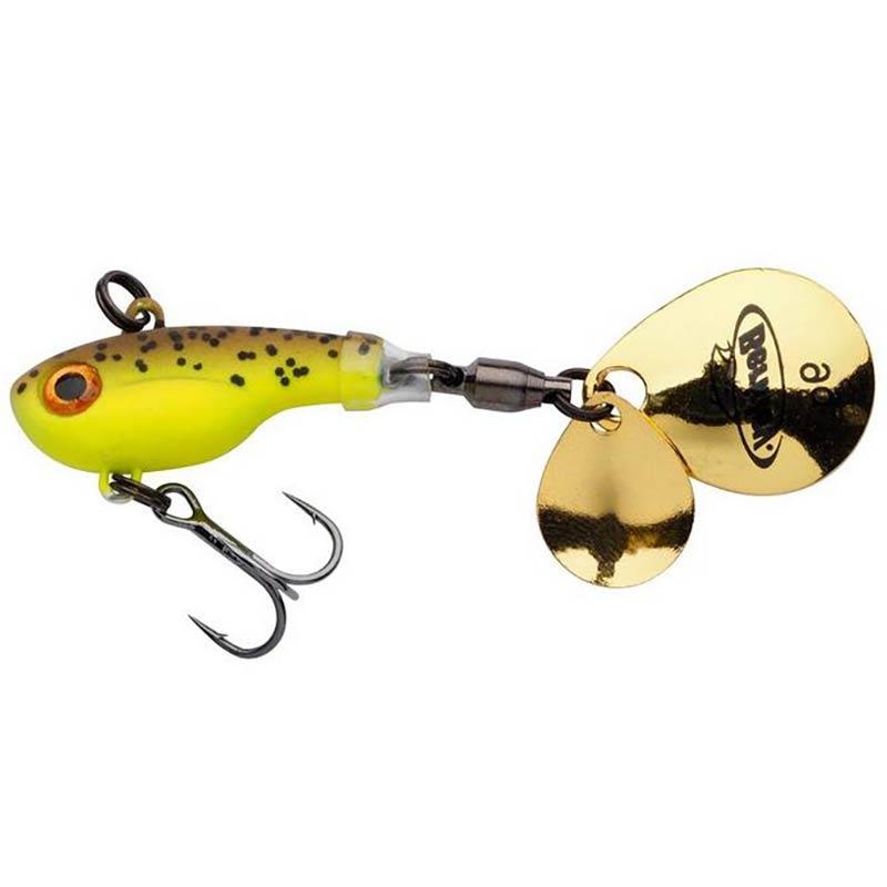 Lures Berkley PULSE SPINTAIL 5G BROWN CHARTREUSE