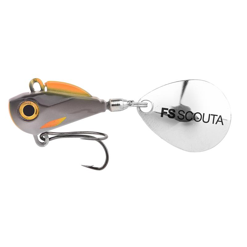 Lures Freestyle SCOUTA JIG SPINNER 10G ROACH