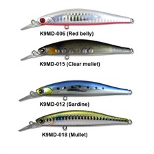 Lures Ima KEEP 9CM MD K9MD 006 RED BELLY