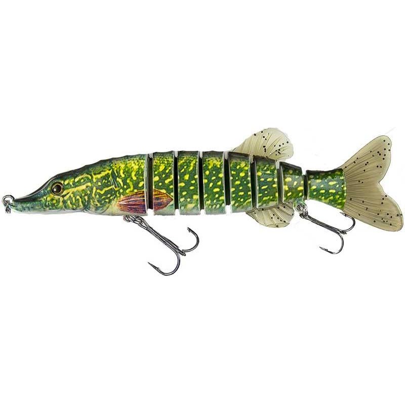 JOINTED PIKE 20.5CM A085 - GREEN PIKE