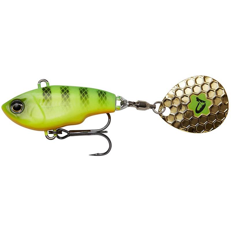 Lures Savage Gear FAT TAIL SPIN 6.5CM FIRETIGER